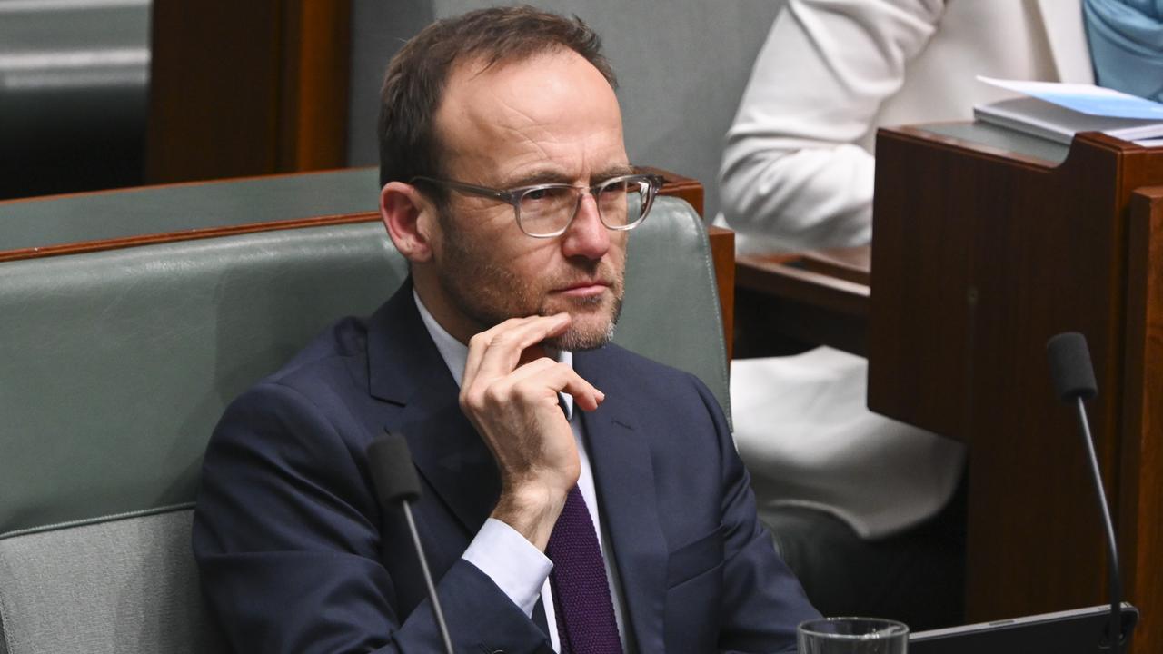 Greens leader Adam Bandt said he was concerned about transparency. Picture: NCA NewsWire / Martin Ollman