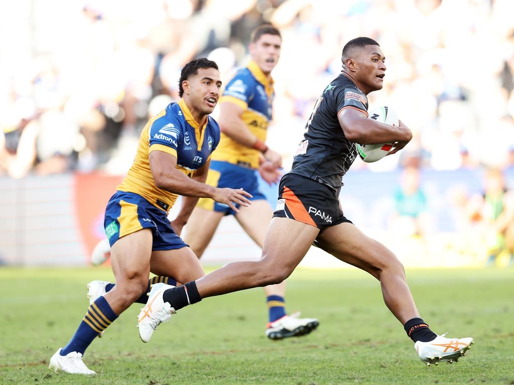 Samuela Fainu is playing as a prop off the bench. Picture: Getty