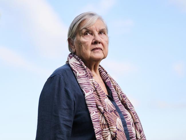 Portrait of Indigenous leader Pat Anderson who has spoken about the significance of the first meeting of the delegates from around Australia who created the landmark Uluru Statement from the Heart five years ago.5 April 2022Photo by Rohan Thomson