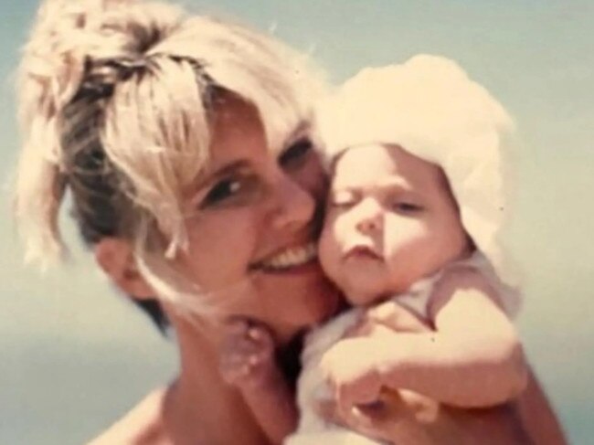 Olivia Newton John with her daughter Chloe in an undated picture. Picture: Supplied.