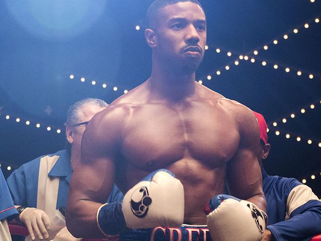 C2_01193_R Sylvester Stallone stars as Rocky Balboa and Michael B. Jordan as Adonis Creed and in CREED II, a Metro Goldwyn Mayer Pictures and Warner Bros. Pictures film. Credit: Barry Wetcher / Metro Goldwyn Mayer Pictures / Warner Bros. Pictures © 2018 Metro-Goldwyn-Mayer Pictures Inc. and Warner Bros. Entertainment Inc. All Rights Reserved.