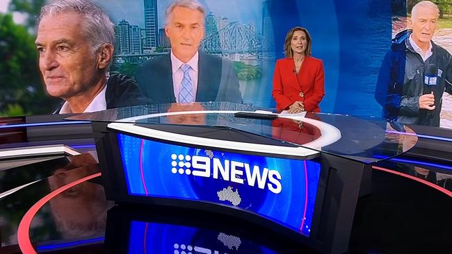 Ms Downes choked up on air as she paid tribute to her colleague on the 6pm bulletin. Picture: Supplied / Channel 9