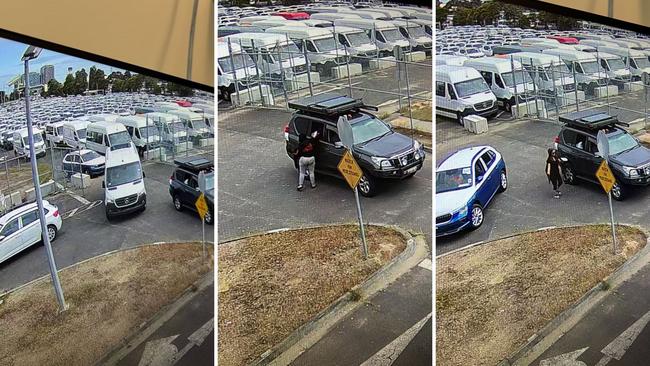 The alleged theft happened between Sunday afternoon and Monday morning, police say. Picture: Victoria Police