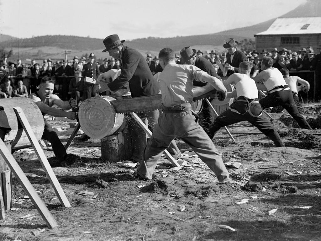 Mercury Archive historical file picture Royal Hobart Show.