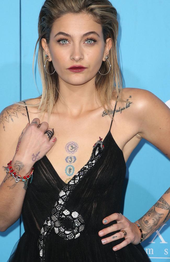 Paris Jackson has asked fans to stop editing her skin colour. Picture: MPI/Capital Pictures/Mega