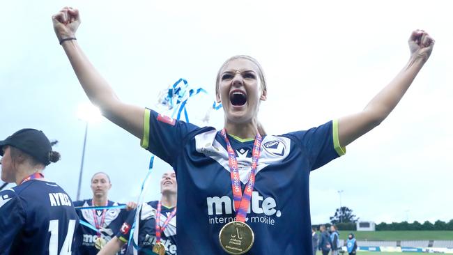 Maja Markovski was a two-time champion with Melbourne Victory. Picture: Getty