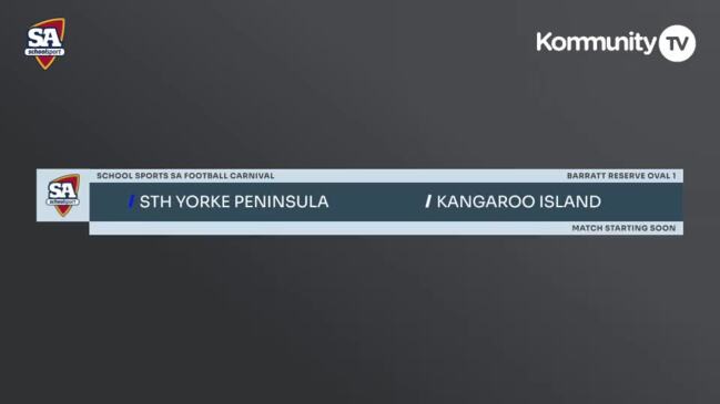 Replay: Sapsasa Aussie Rules Country Carnival Day 3 - Southern Yorke Peninsula v Kangaroo Island (Boys Div 2)