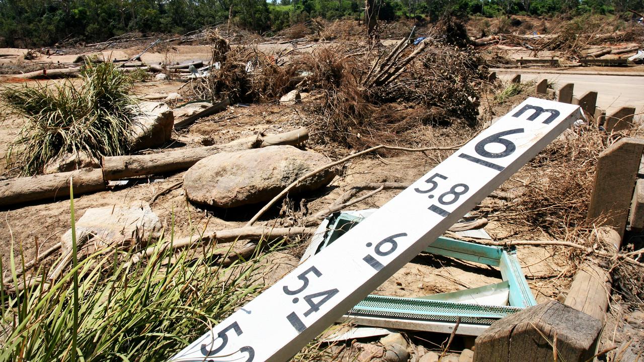 Colleges Crossing after the flood, 2011.Photo: Rob Williams / The Queensland Times