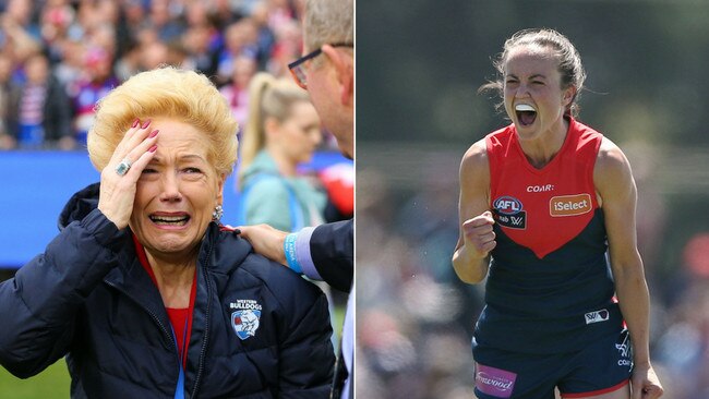 The AFL’s campaign to elevate female footy risks being reduced to a blatant act of tokenism, AFLW trailblazer Susan Alberti has warned. Picture: Mark Stewart.