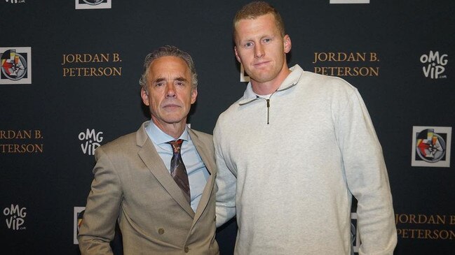 Reilly O'Brien posed with Peterson. Picture: Instagram/Reilly O'Brien