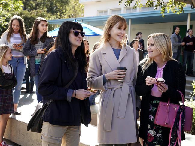 HBO's Big Little Lies season 2 Eposodic featuring Nicole Kidman, Reese Witherspoon and Shailene Woodley. Picture: Jennifer Clasen/HBO.