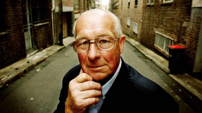 Rogerson was sacked from the NSW Police Force in 1986 after outing informants on TV. Picture: Sam Mooy