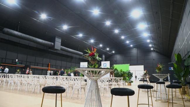 The new sound stage at the Cairns Screen Queensland studio complex. Picture: Peter Carruthers
