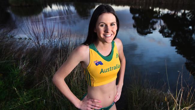 Jessie Andrew won the Sunbury/Macedon Ranges Leader Junior Sports Star Award. Picture:Rob Leeson.