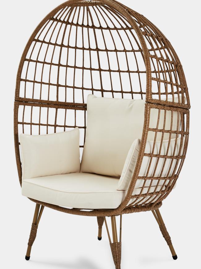 This Kmart Cocoon Chair for $199 is an exclusive new item.