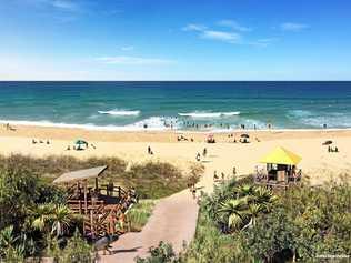 VISION: The beach access at Stockland's Oceanside development at Bokarina Beach. Picture: Contributed