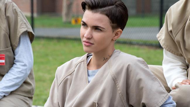 Ruby Rose stars as inmate Stella in Netflix’s Orange Is the New Black.