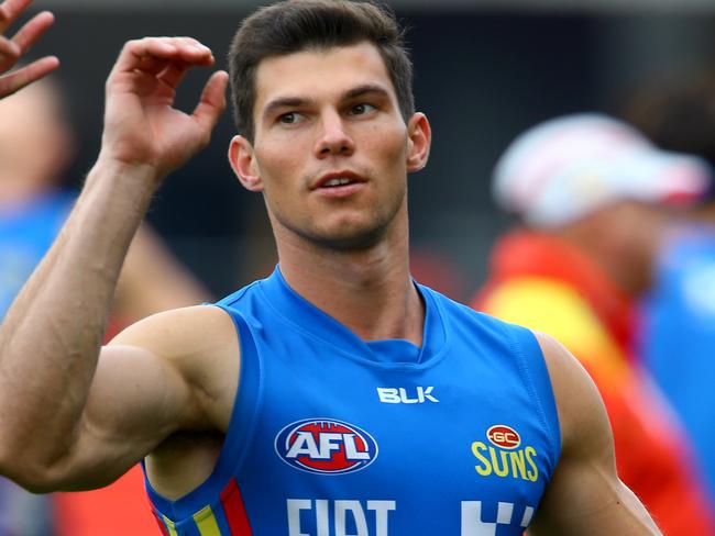 Gold Coast Sun's training at Metricon Stadium - Jaeger O'Meara Photo: David Clark