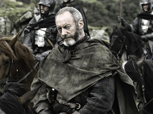 Cunningham said his GoT character Davos Seaworth “represents the audience”. Picture: HBO