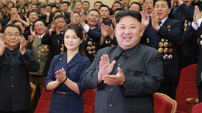 Kim Jong-un’s wife Ri Sol-ju comes out of hiding for nuclear bomb party ...