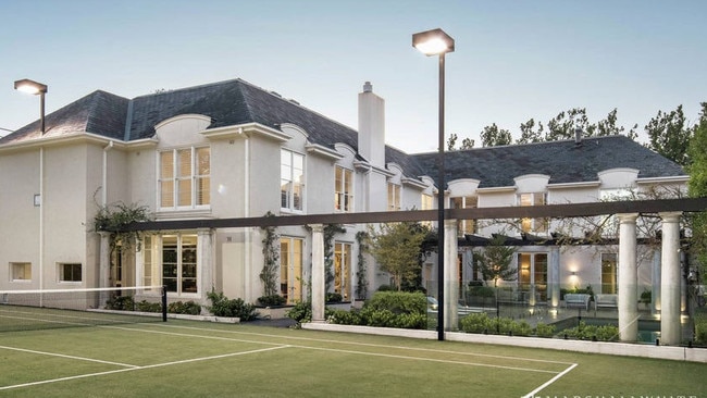 Play tennis at night under the floodlights.