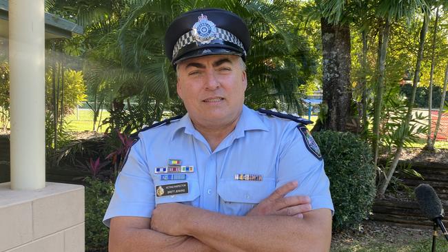 Cassowary Coast Patrol Group Acting Inspector Brett Jenkins. Picture: Arun Singh Mann