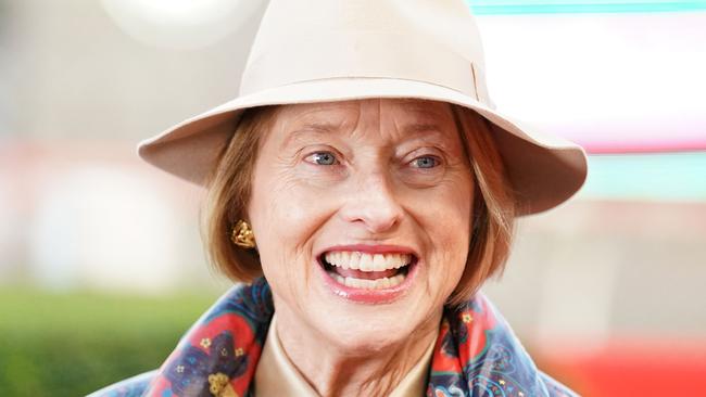 Gai Waterhouse AO also hitched a lift after she was unable to get a commercial plane ticket. Picture: Scott Barbour/Racing Photos via Getty Images