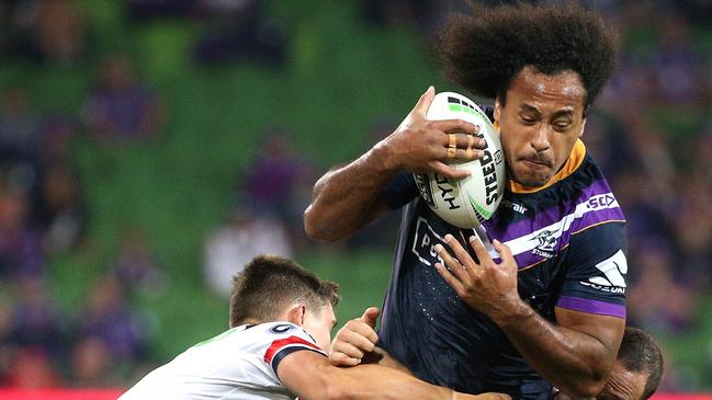 Felise Kaufusi is keen to retain his spot in the Queensland Origin squad. Picture: AAP 