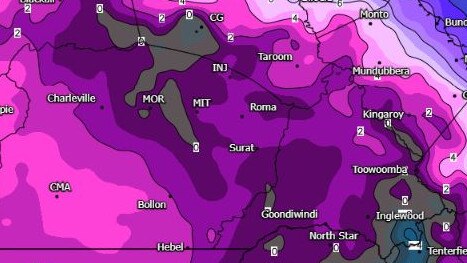 The temperature is expected to drop in parts of Queensland from the weekend.