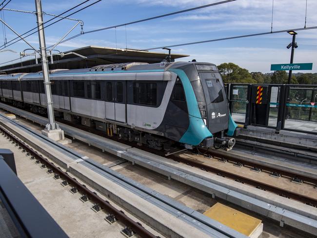 No drivers are on the trains between Rouse Hill and Chatswood.