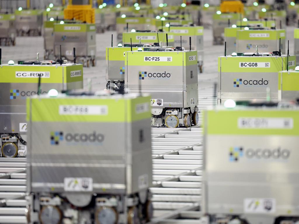 Ocado technology will help collect the items. Picture: Martin Keep/Coles