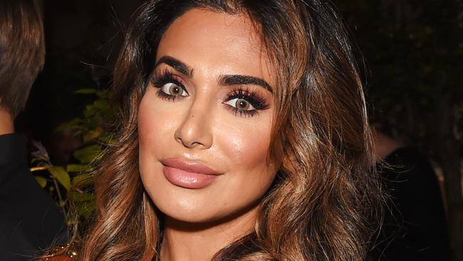 Huda Kattan is an American beauty blogger with a makeup range in Sephora called Huda Beauty. Picture: David M. Benett/Getty Images for Burberry