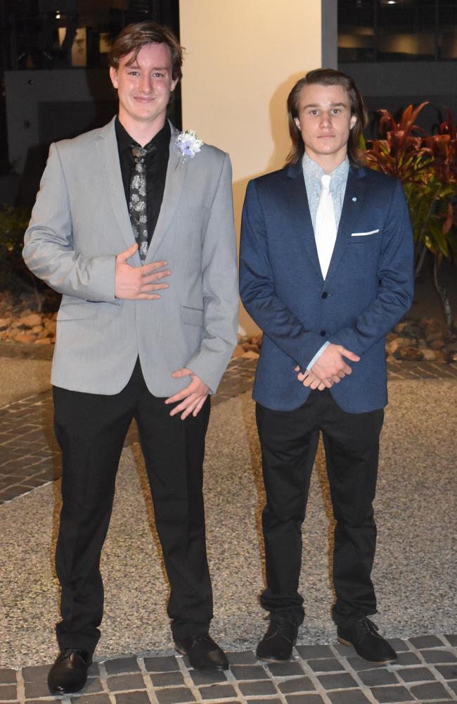 Ryan and Kurt enjoyed their night at the 2022 Noosa District State High School Formal. Picture: Eddie Franklin