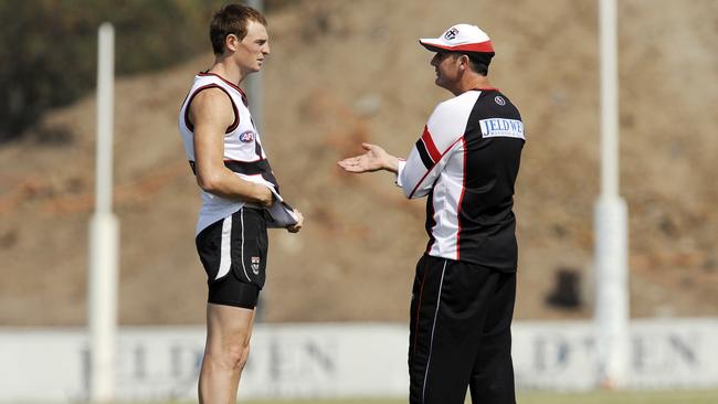 Brendon Goddard is excited to be back at St Kilda with coach Ross Lyon.