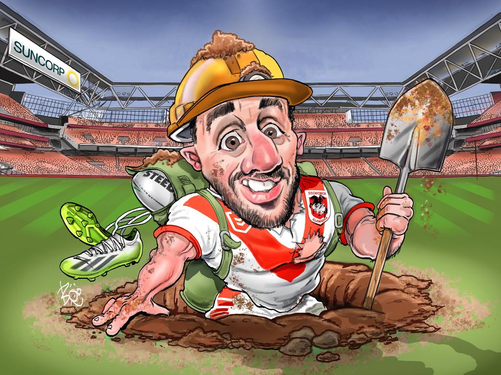 Ben Hunt’s Dragons saga came to an end this season. Art: Boo Bailey