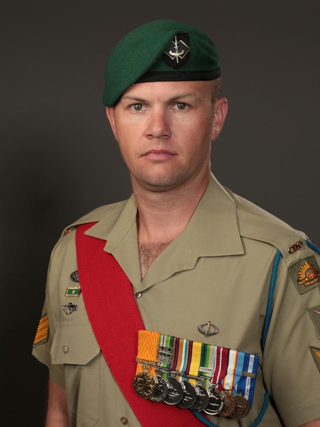 Commando Sergeant Brett Wood.