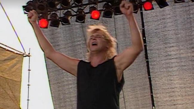 John Farnham in concert in Germany at the height of The Voice. Supplied/Seven