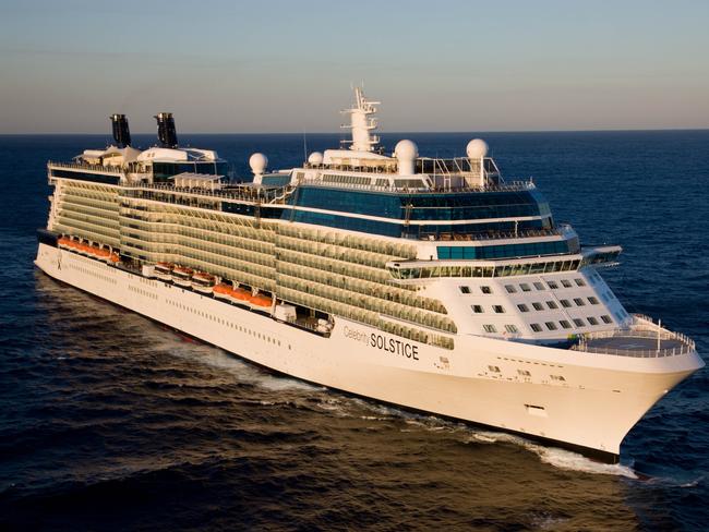 Caption photo 1: The 12 night cruise sector of the tour will be on board the superliner luxurious Celebrity Solstice