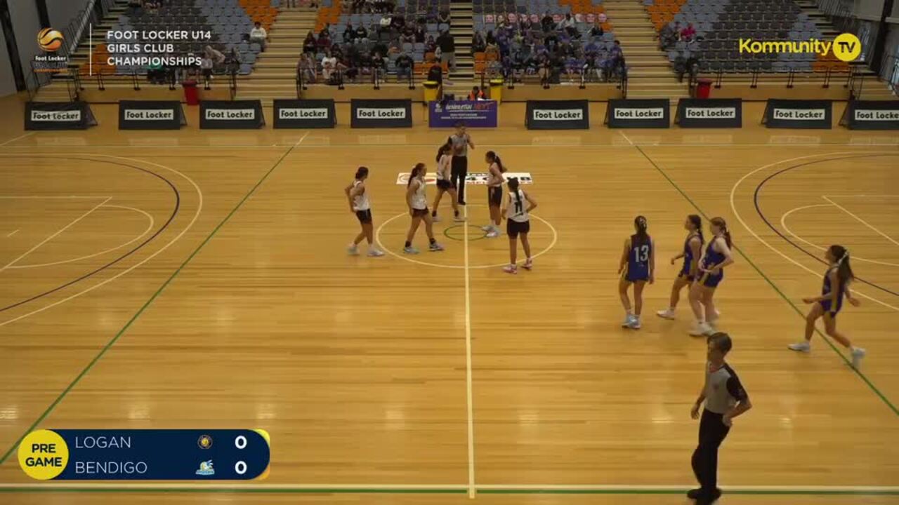 Replay:  Logan Thunder v Bendigo Braves (Girls C) - 2024 Basketball Australia U14 Club Championships Day 4