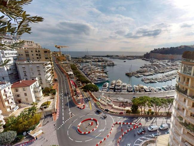 The view that $38m buys you in Monaco. Picture: Supplied