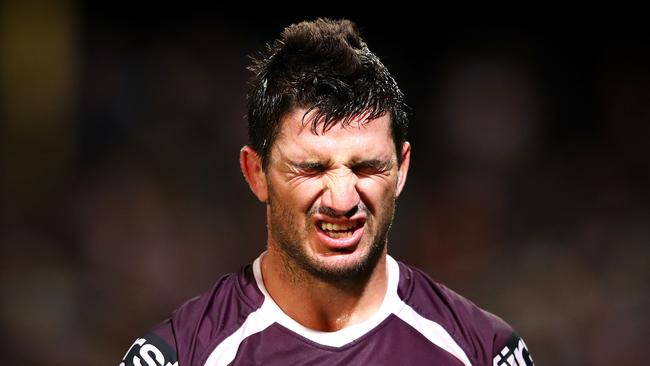 Matt Gillett was injured in Brisbane’s Round 1 clash with the Dragons last year. Picture: Getty Images