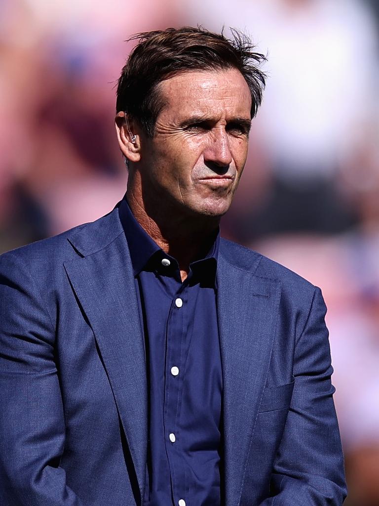 Former Knights player Andrew Johns. Photo by Cameron Spencer/Getty Images