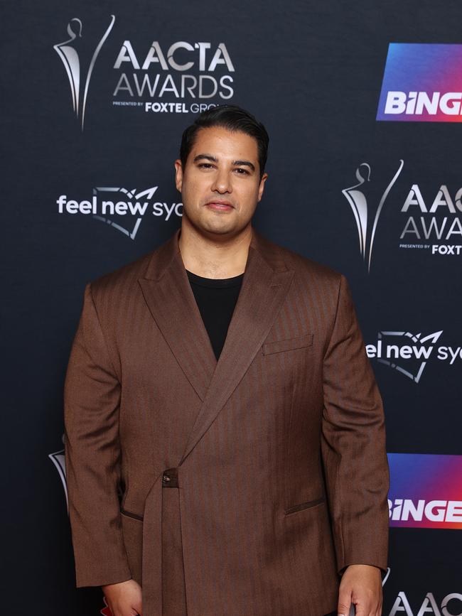 Marc Fennell attends the 2022 AACTA Awards. Picture: Brendon Thorne.