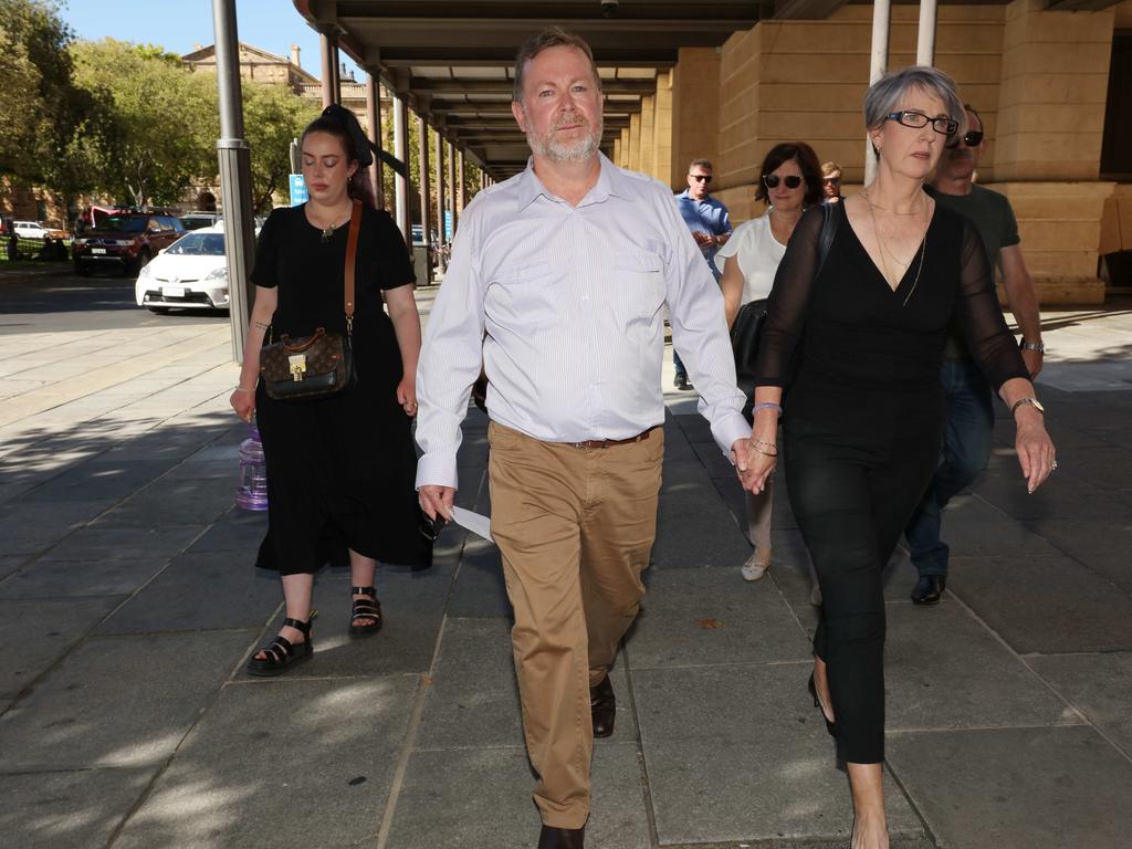 Ms Ireland’s mother Debra and father Greg said the families were “relieved” by the outcome. SA. Picture: NCA NewsWire / Emma Brasier