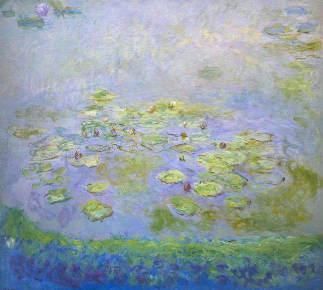 Claude Monet’s Waterlilies [Nymphéas] c. 1914–17, purchased 1979, National Gallery of Australia, Canberra. Picture: National Gallery of Australia