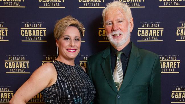 Adelaide Cabaret Festival 2023. Nina Ferro and Vince Jones. Picture: Kelly Carpenter