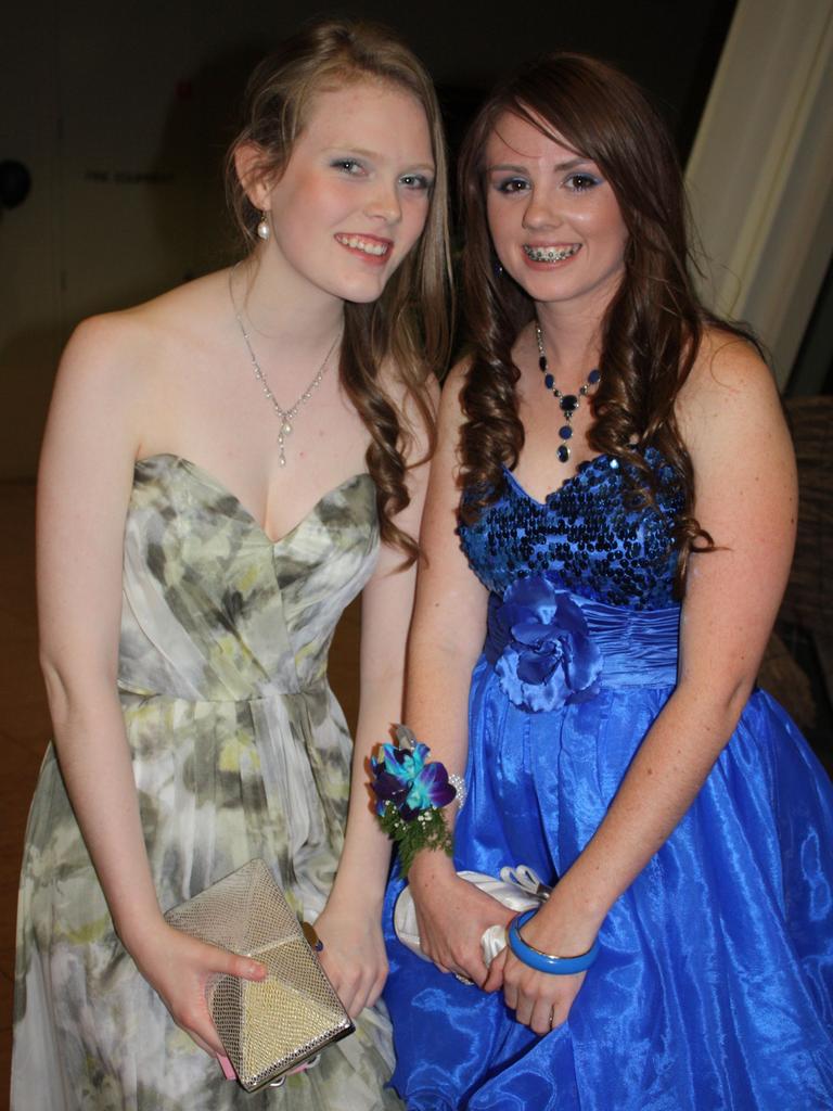 Rachelle Hughes and Harley Forbes at the 2010 Centralian Senior College formal at the Alice Springs Convention Centre. Picture: NT NEWS