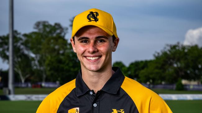 Nightcliff captain Michael Kudra ahead of the 2023 Darwin Cricket season. Picture: Patch Clapp