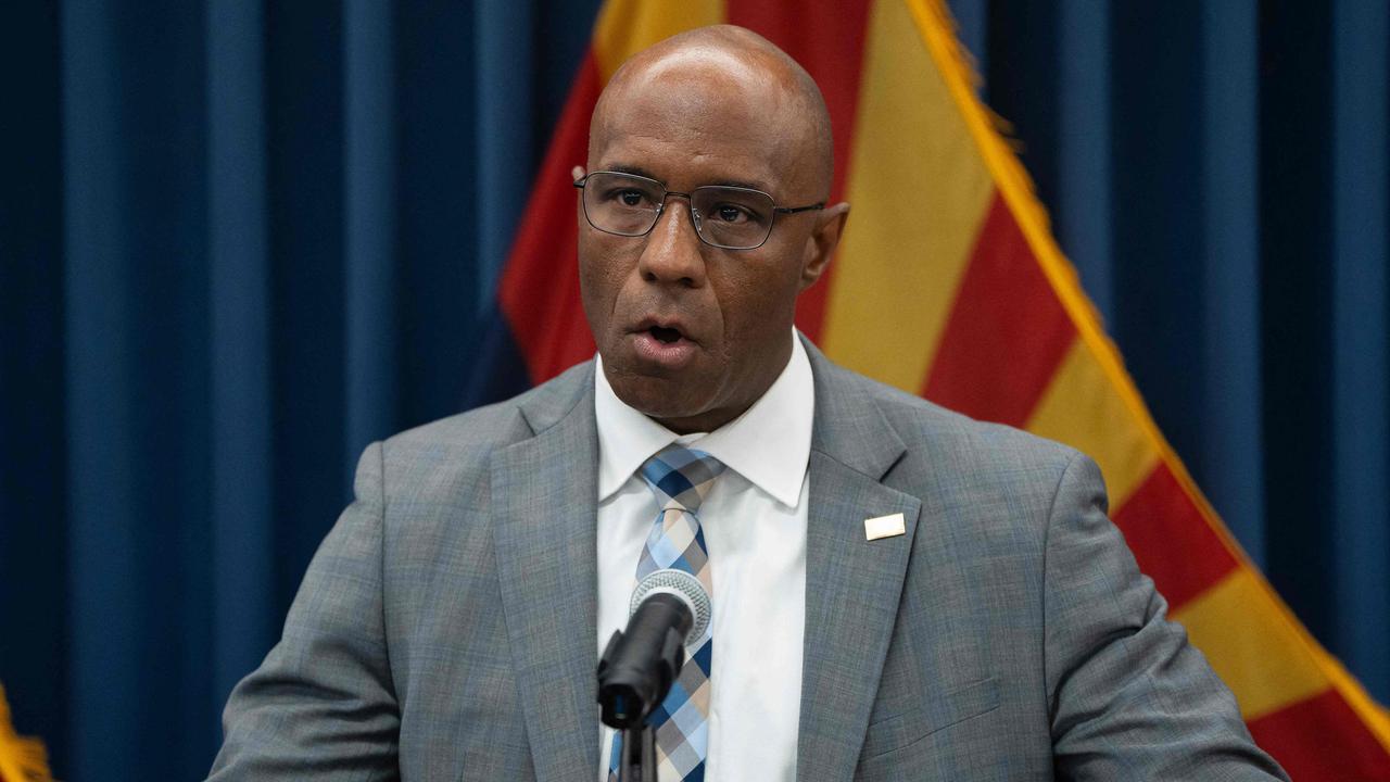 FBI’s Los Angeles assistant director in charge Akil Davis. Picture: Rebecca Noble/Getty Images via AFP