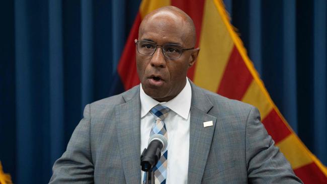 FBI’s Los Angeles assistant director in charge Akil Davis. Picture: Rebecca Noble/Getty Images via AFP